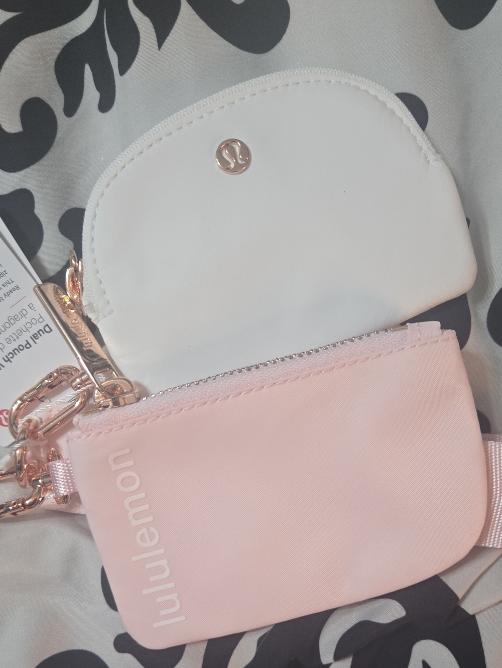‼️last Chance‼️New With Tags Lululemon Dual Pouch Wristlet - Picture 2 of 3